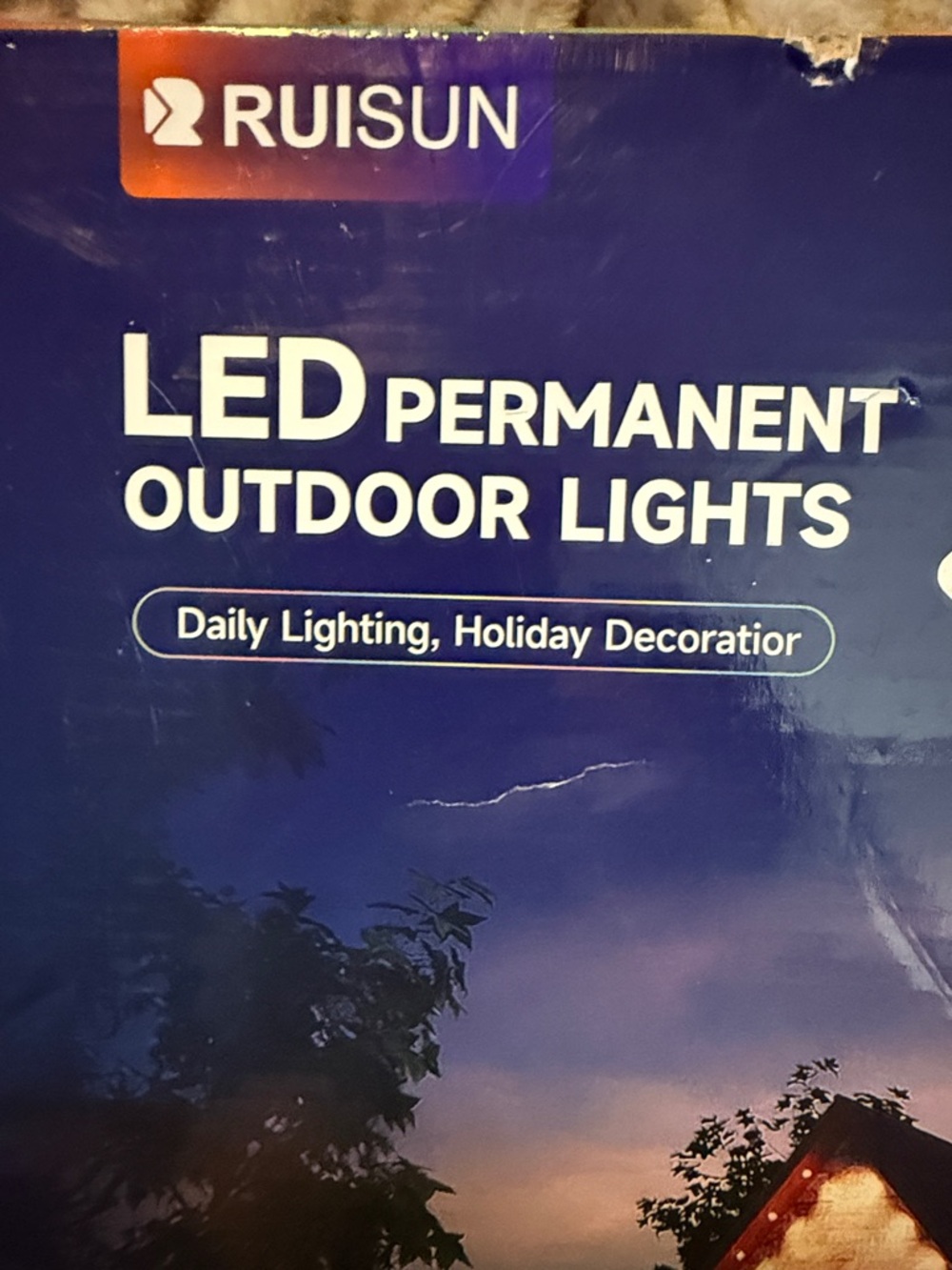 LED Permanent Outdoor Lights - Multi-Color (Blue, Purple, Pink, Yellow, Green) - Picture 7 of 12
